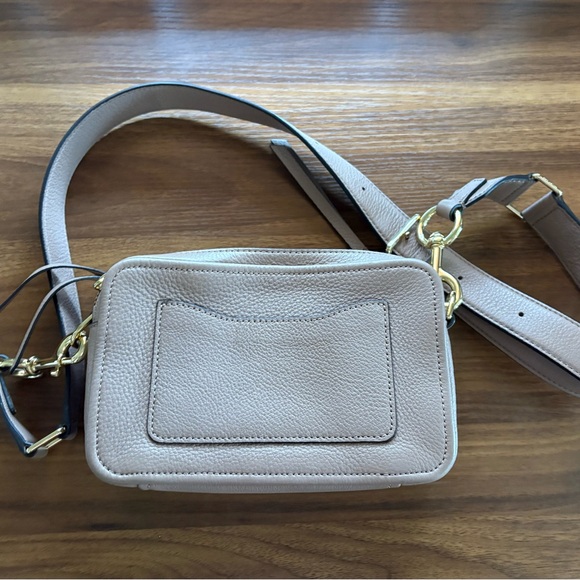Marc Jacobs Beige Leather The Moto Shot 21 Crossbody Bag - Picture 5 of 10